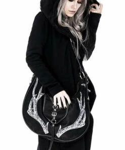Best reviews of ✔️ RESTYLE All Antlers [Black] | HOBO BAG ✔️ -Halloween Item Store restyle antlers black hobo bag 12 9e8a9202 857d 4eaf 9457 4dc01f36ff0f 700x700