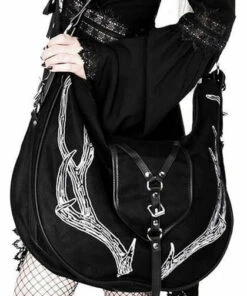Best reviews of ✔️ RESTYLE All Antlers [Black] | HOBO BAG ✔️ -Halloween Item Store restyle antlers black hobo bag 3 7b99936e 9a0f 4333 bf1e bee2cb758cb4 700x700