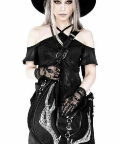 Best reviews of ✔️ RESTYLE All Antlers [Black] | HOBO BAG ✔️ -Halloween Item Store restyle antlers black hobo bag 8 4674194c e1ef 4729 96cb 0c1b01487f5d 700x700