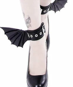 Hot Sale 😉 RESTYLE Bats Bat Wing | SHOE CUFFS ✔️ -Halloween Item Store restyle bat wing shoe cuffs 5 557fdacc e766 48da 8c3e e676b5bb2cca 700x700