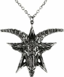 Promo 💯 RESTYLE Mens Accessories Baphomet [Silver] | NECKLACE 🔥