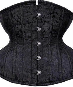 Budget 😍 RESTYLE Burlesque Black Brocade | UNDERBUST CORSET ⌛