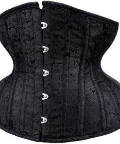 Budget 😍 RESTYLE Burlesque Black Brocade | UNDERBUST CORSET ⌛ -Halloween Item Store restyle black brocade underbust corset 3 a0dae76f 997c 4578 8ca5 0a4431300125 700x700