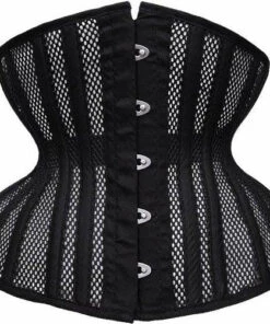 Buy 🌟 RESTYLE Burlesque Black Mesh | UNDERBUST CORSET ⭐