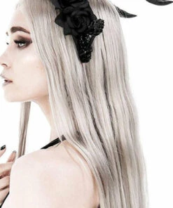 Brand new 🛒 RESTYLE Cosplay Dark Elf [Rose Crown] | HEADBAND 😍 -Halloween Item Store restyle dark elf rose crown headband 11 6cfdaf3c 37c0 4544 ac0e b03e0bfd42cb 700x700