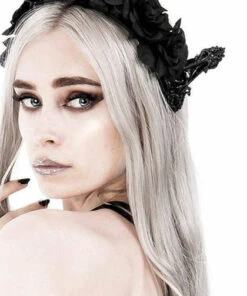 Brand new 🛒 RESTYLE Cosplay Dark Elf [Rose Crown] | HEADBAND 😍 -Halloween Item Store restyle dark elf rose crown headband 8 3fa8e768 483c 4069 b1b2 056dd57583c8 700x700