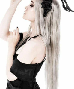 Brand new 🛒 RESTYLE Cosplay Dark Elf [Rose Crown] | HEADBAND 😍 -Halloween Item Store restyle dark elf rose crown headband 9 c9370a01 64a7 42fa 9a93 222e484f3237 700x700