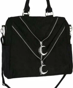 Budget ⌛ RESTYLE The Moon Moon Child | HOBO BAG ❤️ -Halloween Item Store restyle double zipped moon shopper bag 2 d8f7b45a 5b6a 428e 8dc9 5713126bb7aa 700x700