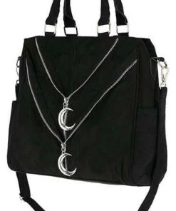 Budget ⌛ RESTYLE The Moon Moon Child | HOBO BAG ❤️ -Halloween Item Store restyle double zipped moon shopper bag 3 c4e21ae5 dd7e 4566 8cb5 65587a32ba1d 700x700