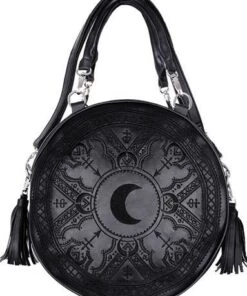Flash Sale ✔️ RESTYLE The Moon Henna [Black] | ROUND BAG ⌛