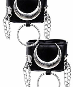 Outlet ✨ RESTYLE The Moon Iron Moon | 😍 SHOE CUFFS 🎉 -Halloween Item Store restyle iron moon shoe cuffs 1 0d27f776 6541 47fa 97e4 14ca8c6644f7 700x700