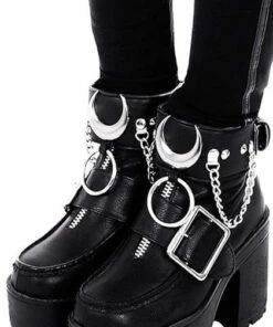 Outlet ✨ RESTYLE The Moon Iron Moon | 😍 SHOE CUFFS 🎉 -Halloween Item Store restyle iron moon shoe cuffs 3 a8cf9a59 767c 4f7a 9410 a7ccc47457df 700x700