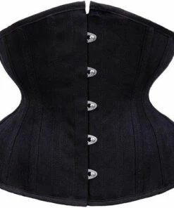 Brand new ✔️ RESTYLE Burlesque Matte Black | UNDERBUST CORSET ❤️