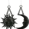 Promo ✨ RESTYLE The Moon Moon & Sun [Black] | EARRINGS ⭐ -Halloween Item Store restyle moon sun black earrings 1 afb63634 8d70 476e 9388 013774a7825d 700x700