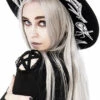 Best Sale ❤️ RESTYLE Pentacles & Pentagrams Pagan | HAT 👍 -Halloween Item Store restyle pagan hat 2 700x700