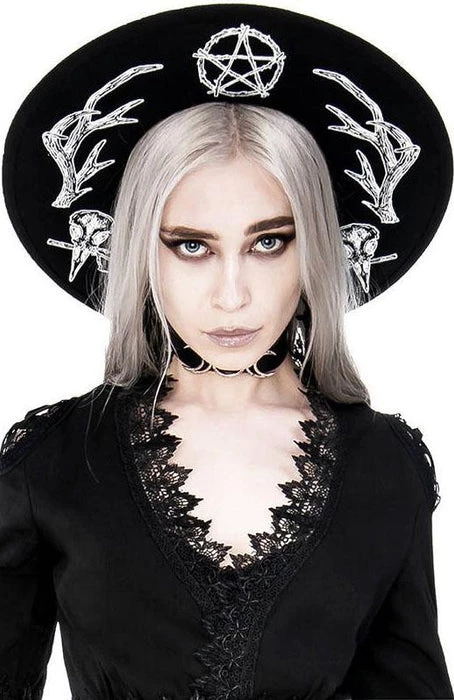 Best Sale ❤️ RESTYLE Pentacles & Pentagrams Pagan | HAT 👍 8 Best Sale ❤️ RESTYLE Pentacles & Pentagrams Pagan | HAT 👍 - Image 6