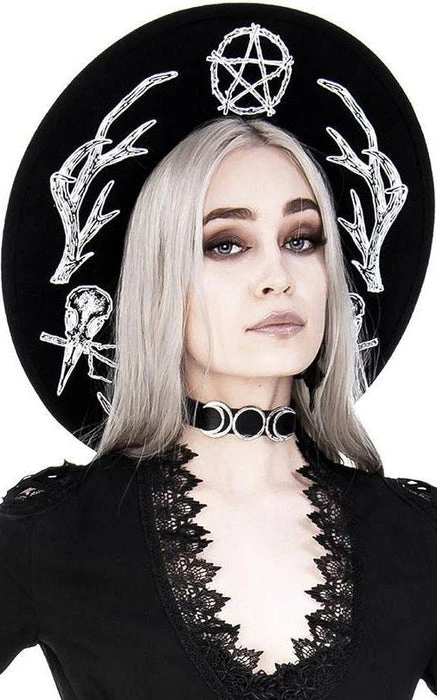 Best Sale ❤️ RESTYLE Pentacles & Pentagrams Pagan | HAT 👍 9 Best Sale ❤️ RESTYLE Pentacles & Pentagrams Pagan | HAT 👍 - Image 7