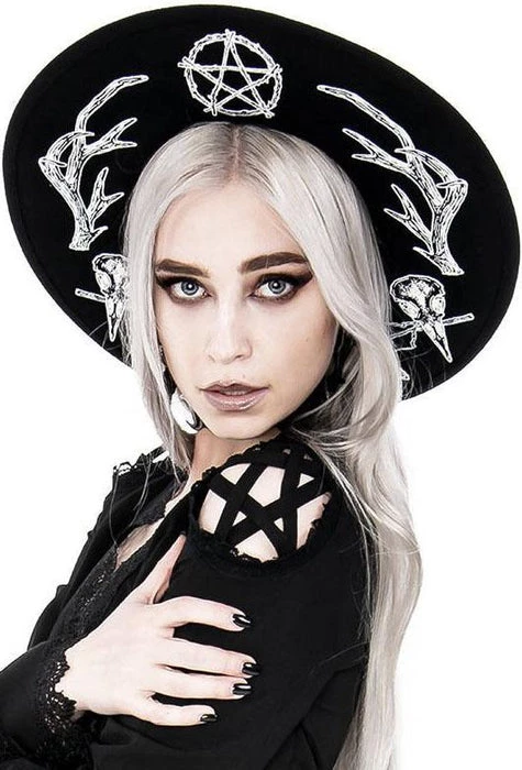 Best Sale ❤️ RESTYLE Pentacles & Pentagrams Pagan | HAT 👍 12 Best Sale ❤️ RESTYLE Pentacles & Pentagrams Pagan | HAT 👍 - Image 10