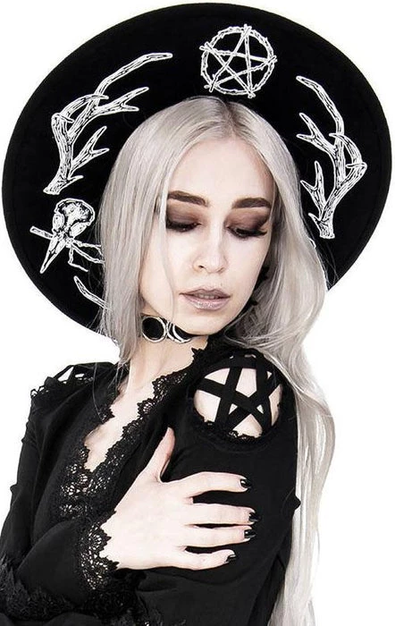 Best Sale ❤️ RESTYLE Pentacles & Pentagrams Pagan | HAT 👍 13 Best Sale ❤️ RESTYLE Pentacles & Pentagrams Pagan | HAT 👍 - Image 11