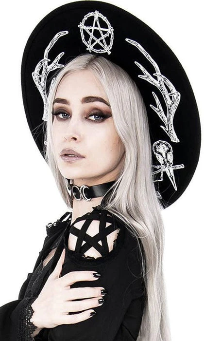 Best Sale ❤️ RESTYLE Pentacles & Pentagrams Pagan | HAT 👍 14 Best Sale ❤️ RESTYLE Pentacles & Pentagrams Pagan | HAT 👍 - Image 12