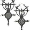 Budget ⭐ RESTYLE All Vegvisir [Silver] | EARRINGS 👏