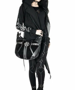 Best deal 🎁 RESTYLE Pentacles & Pentagrams Witchcraft | HOBO BAG 🎁 -Halloween Item Store restyle witchcraft hobo bag 12 46b2e58a 9266 4b80 a701 6ee5582f72b1 700x700