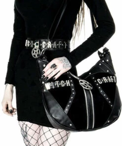 Best deal 🎁 RESTYLE Pentacles & Pentagrams Witchcraft | HOBO BAG 🎁 -Halloween Item Store restyle witchcraft hobo bag 8 95ee05aa 270d 42b2 80cb 2e3d02d9df8a 700x700