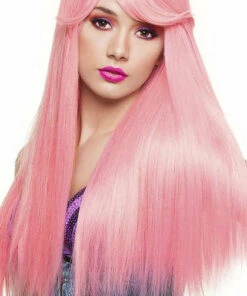 Cheapest 🎁 ROCKSTAR WIGS Cosplay Bella Bubble Gum Pink | WIG ✨