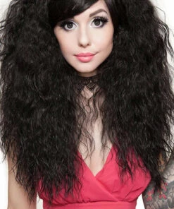 Cheap ⭐ ROCKSTAR WIGS Cosplay Bohemian [Black] | WIG 🛒