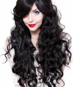 Best Sale 🔥 ROCKSTAR WIGS ❤️ Halloween Classic Wavy Mystical Kiss [Black] | WIG ✨ -Halloween Item Store rockstar wigs classic wavy gypsy kiss wigs 1 2a41946e 117b 4cee bb2d deb0cc09752b 700x700
