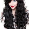 Best Sale 🔥 ROCKSTAR WIGS ❤️ Halloween Classic Wavy Mystical Kiss [Black] | WIG ✨