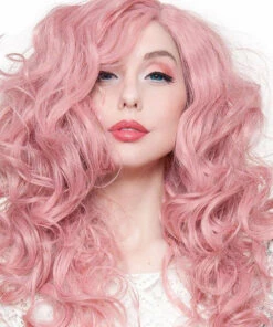 Promo ⭐ ROCKSTAR WIGS Lace Front Cosplay [Milkshake Pink Mix] | WIG 22 INCH 🎉