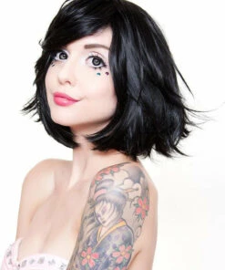 Best deal ✔️ ROCKSTAR WIGS Cosplay Hologram 12" [Black] | WIG 🌟 -Halloween Item Store rockstar wigs hologram black wigs 4 403d72c5 c468 4fea ae74 742e1a8be841 700x700