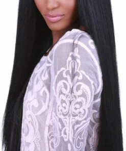 Cheap ⌛ ROCKSTAR WIGS Cosplay Lace Front Yaki Straight [Black] | WIG [32 INCH] ❤️ -Halloween Item Store rockstar wigs lace front yaki straight wigs 32 inch 2 767d28da d9e6 4947 a3b7 40689f600269 700x700