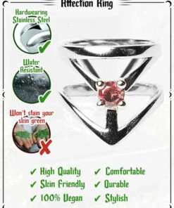 Wholesale 🎁 ROGUE AND WOLF All Affection [Mirror Steel] | RING 🔥 -Halloween Item Store rogue and wolf affection mirror steel ring 8 43a0a27c 0d03 4656 9336 dfdb4a97299d 700x700