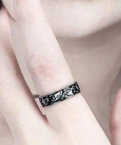 Coupon 🧨 ROGUE AND WOLF All Alchemy [Blackened Steel] | RING 🔔