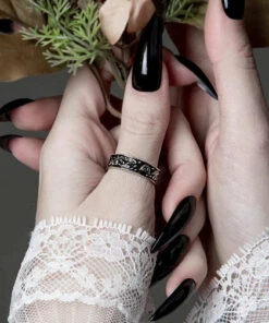 Coupon 🧨 ROGUE AND WOLF All Alchemy [Blackened Steel] | RING 🔔 -Halloween Item Store rogue and wolf alchemy blackened steel ring 7 0e17ea90 b439 465f adc5 194ca707755c 700x700