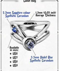 Promo ✔️ ROGUE AND WOLF All Comet [Mirror Steel] | RING 🥰 -Halloween Item Store rogue and wolf comet mirror steel ring 12 a620fe64 0dcf 4108 aec6 8a2c1793d46e 700x700