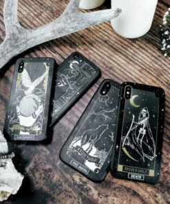 Best deal ❤️ ROGUE AND WOLF Skulls Death Tarot [Gold] | PHONE CASE ✔️ -Halloween Item Store rogue and wolf death tarot gold phone case 7 d08b2a6e b444 4a23 90d2 5f2127249918 700x700
