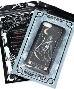 Best deal ❤️ ROGUE AND WOLF Skulls Death Tarot [Gold] | PHONE CASE ✔️ -Halloween Item Store rogue and wolf death tarot gold phone case 9 a299a784 3b6b 4e56 a018 028ba900838e 700x700