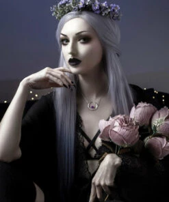 Budget ✨ ROGUE AND WOLF The Moon Eclipse [Sterling Silver] | NECKLACE 🎁 -Halloween Item Store rogue and wolf eclipse sterling silver necklace 4 700x700