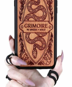 Deals ❤️ ROGUE AND WOLF All Grimoire [Cherry Wood] | PHONE CASE** 🤩 -Halloween Item Store rogue and wolf grimoire cherry wood phone case 3 23dc5e3f b488 493a 81da c098fa21041c 700x700