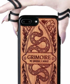 Deals ❤️ ROGUE AND WOLF All Grimoire [Cherry Wood] | PHONE CASE** 🤩 -Halloween Item Store rogue and wolf grimoire cherry wood phone case 4 863ee62a d499 4a92 b681 1e0d40d366b3 700x700
