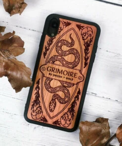 Deals ❤️ ROGUE AND WOLF All Grimoire [Cherry Wood] | PHONE CASE** 🤩 -Halloween Item Store rogue and wolf grimoire cherry wood phone case 6 f020c387 4342 4e11 850a d1783862fa7c 700x700
