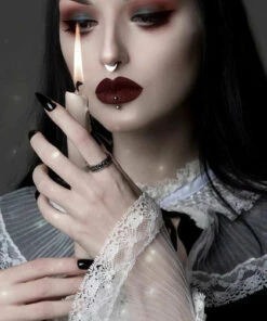 Cheapest ✔️ ROGUE AND WOLF The Moon Moon Child [Blackened Steel] | RING 🧨 -Halloween Item Store rogue and wolf moon child blackened steel ring 5 7c070494 e07d 4dd3 b2c6 877a66fe44a4 700x700