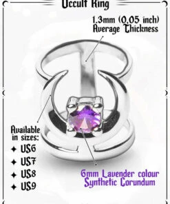 Budget ✨ ROGUE AND WOLF All Occult [Mirror Steel] | RING 🔔 -Halloween Item Store rogue and wolf occult mirror steel ring 8 96426fa6 ab46 439d aa36 1ba3dd7e5bba 700x700