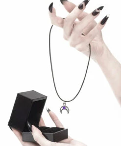 Outlet ⭐ ROGUE AND WOLF The Moon Rhea [Sterling Silver] | CHOKER ✔️ -Halloween Item Store rogue and wolf rhea sterling silver choker 11 700x700