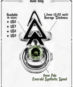 Brand new 💯 ROGUE AND WOLF All Rune [Mirror Steel] | RING ⌛ -Halloween Item Store rogue and wolf rune mirror steel ring 14 aae82d9d 487f 437b b899 81ef84406183 700x700