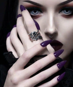 Coupon 🎉 ROGUE AND WOLF Skulls Sands Of Time [Mirror Steel] | RING ✔️