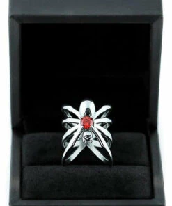 New ✨ ROGUE AND WOLF All Spiderhug [Mirror Steel] | RING 🎁 -Halloween Item Store rogue and wolf spiderhug mirror steel ring 8 0492b42f 191a 4512 8244 0a4f65b9e68d 700x700